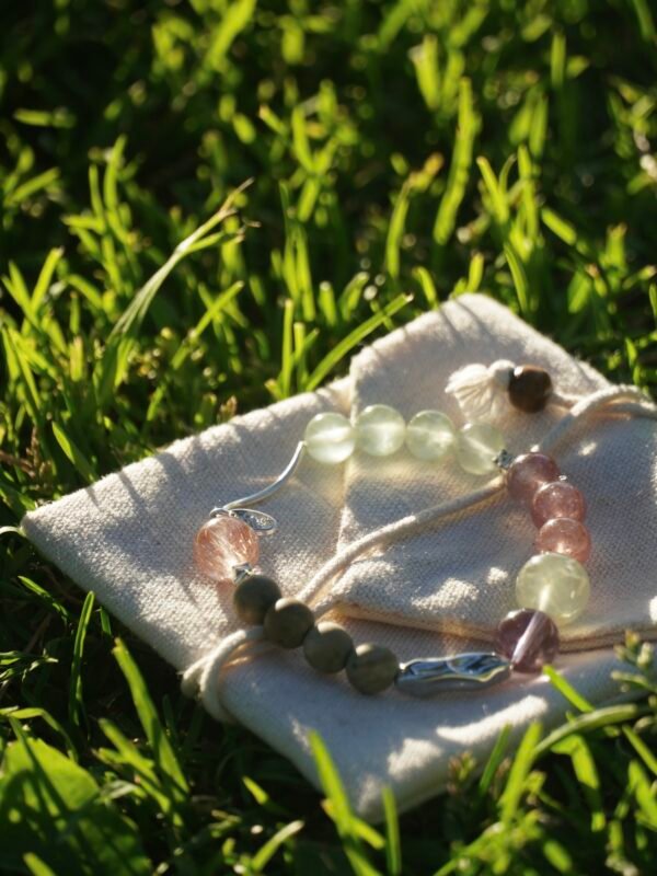 Green Fluorite Bracelet for Growth